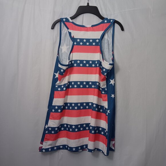 STARS AND STRIPES PATRIOTIC TANKTOP - Picture 7 of 13